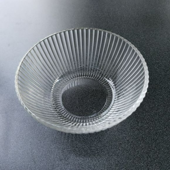 Vintage Anchor Hocking Entertainers Ribbed Glass Relish Chip And Dip Set 2 pcs - Picture 6 of 14